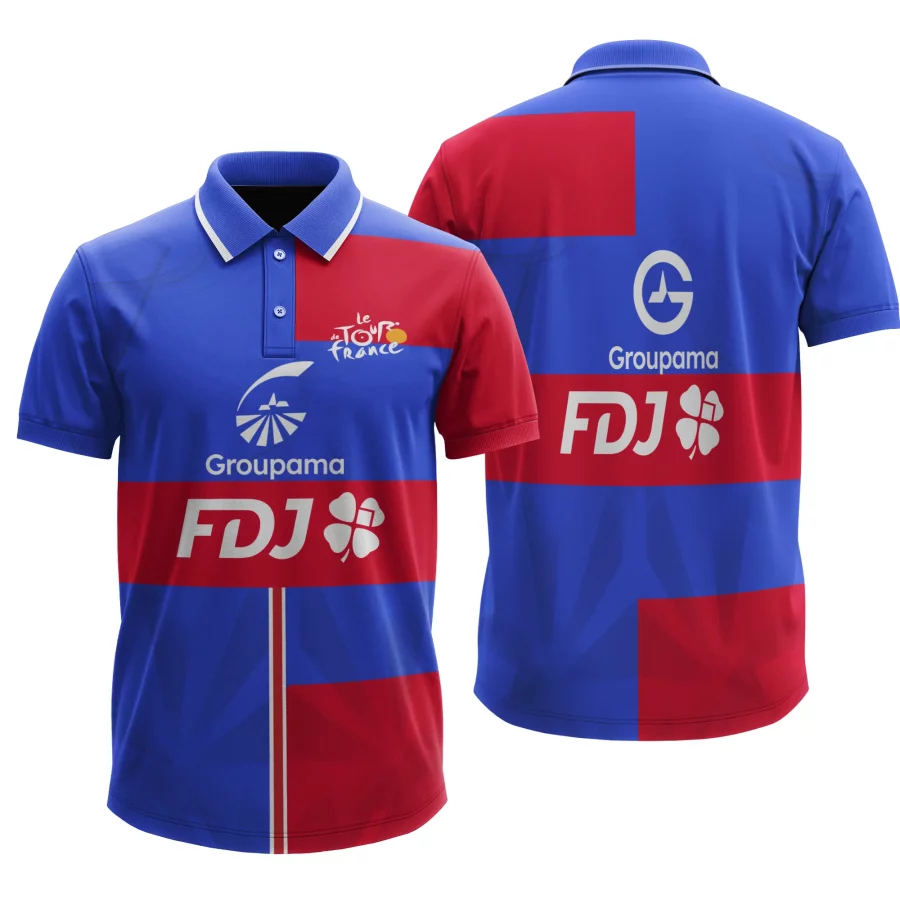 Tour de France 2025 - Ale Groupama FDJ Team - Polo in edizione limitata BK13